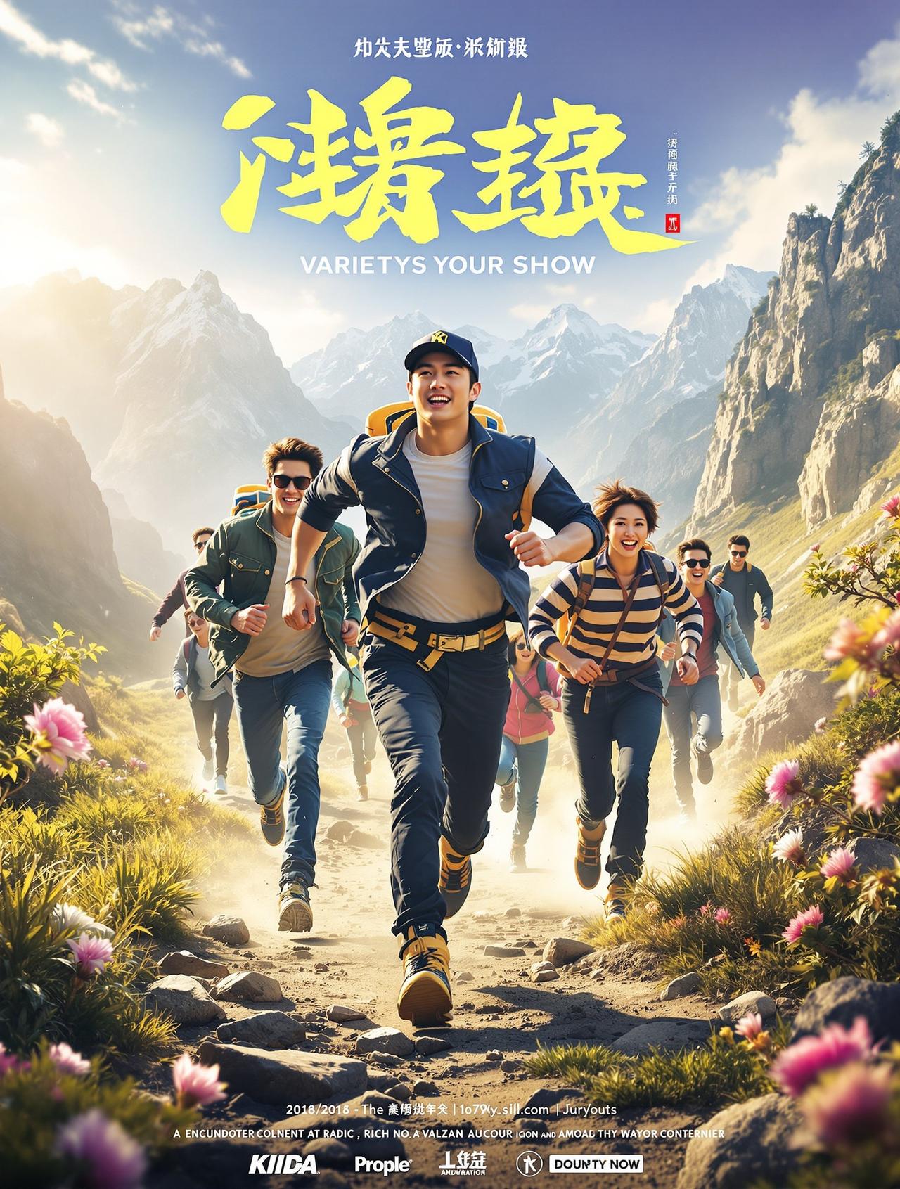 奔跑吧·山海篇 综艺节目海报 - 夜影影院